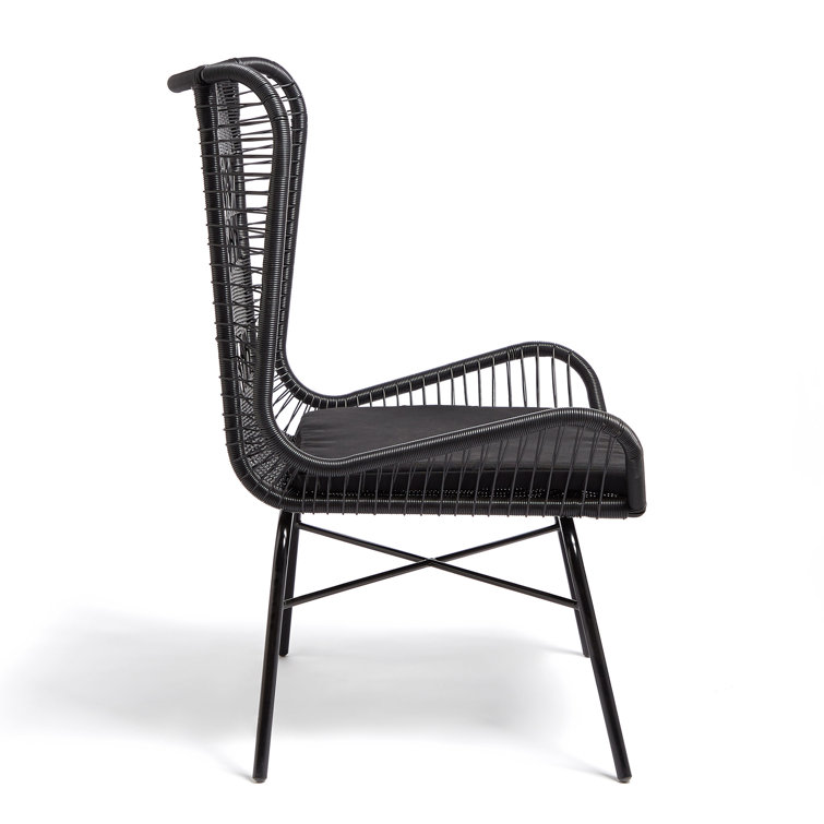 Bay Isle Home Uchis Garden Chair with Cushion Wayfair.co.uk